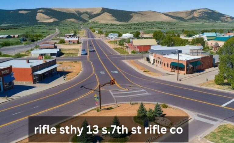 Sthy 13 And s. 7th Street Rifle Colorado