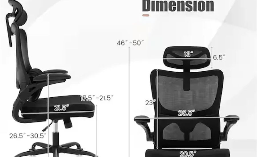 Key Components of the Costway Chair Model 5T0329347