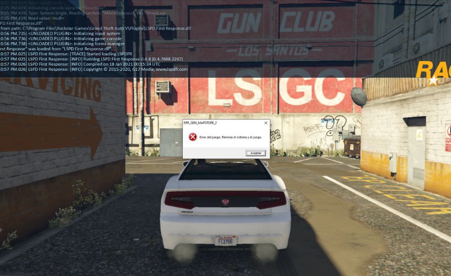 Error Gen Mapstore2 Gta v