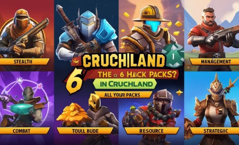 what are the 6 hack packs in cruchland